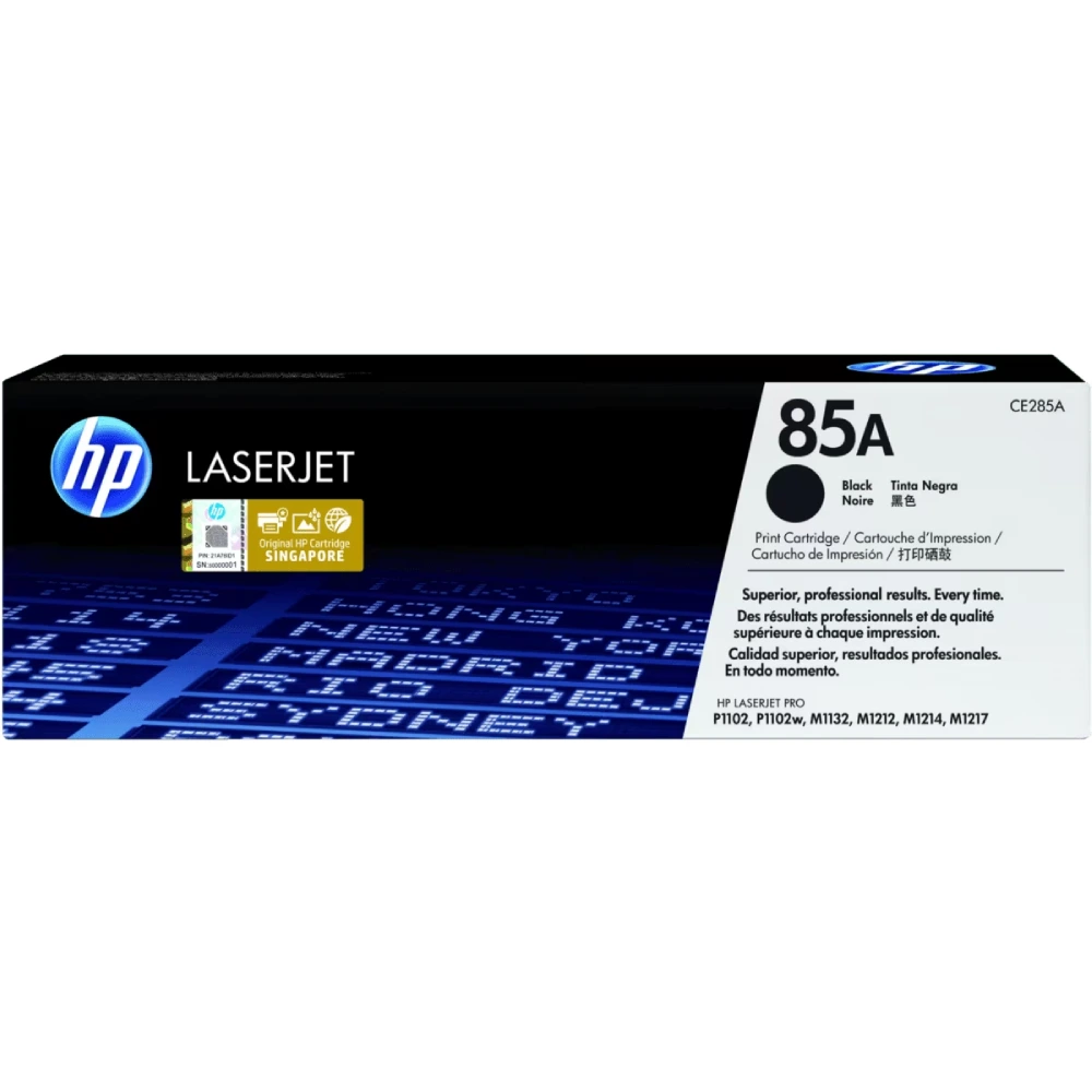 HP 85A Black Genuine LaserJet Toner Cartridge view 4